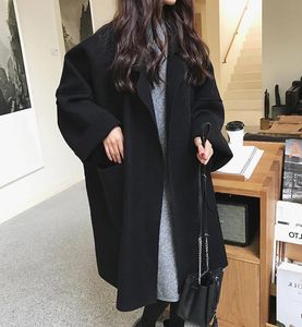 Metermall Autumn Winter Lady Coat Fashion Warm Long Long Long Long Women Jacket Overcoat6833329