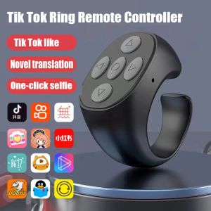 Wireless Bluetooth Mobile Selfie Lazy Artifac Tiktok Ring Ring Ring Thone celular Bluetooth Controller T para Xiaomi Apple