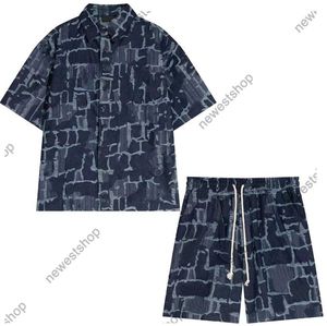 Summer Designer Mens Tracksiits Corne koszulki Zestawy koszulki