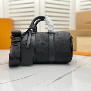 Designerväskor Keepall 25 Mens Shoulder Bag Fashion Pillow Totes Women Crossbody Messenger Travel Bag Luxury Leather Duffle Wallet Purse Cyg24051806-20