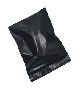 Caspa di stoccaggio per imballaggio drogheria con cerniera al dettaglio 45 cm Mini serratura a zip nero con zip zip riseggibile 500pcslot pacchetto di plastica auto sigillo 3001723