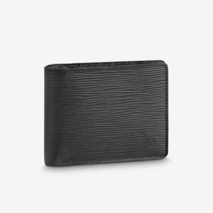 Man Leather Zippy plånbok Organisator Designer Mannkortsspår Myntfackavdelningar 2967