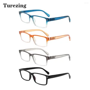 サングラスは4パックの読書メガネの男性と女性の処方透明レンズビジョン眼鏡HD Perbyopia Magnifier Reader