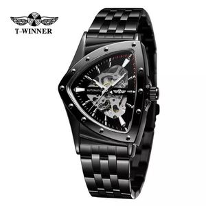 New TOMARCH European and American style men's fashion leisure hollow triangle automatic mechanical watch wholesale