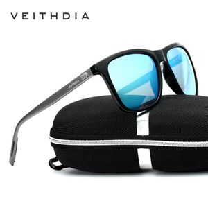 Cool het helt ny aluminium polariserade solglasögon mode retro kör speglade glasögon nyanser mode solglasögon hj0015 281c