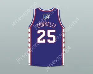 CUSTOM NAY Name Youth/Kids CHRIS CONNELLY 25 BRICKLAYERS BASKETBALL JERSEY 7TH ANNUAL ROCK N JOCK B BALL JAM 1997 Top Stitched S-6XL