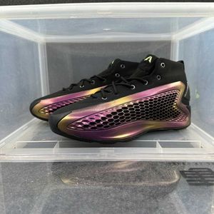 Basketball Shoes Hot AE1 Black gold yellow Velocity Blue Best of Adi Anthony Edwards Basketball shoes for sale Grade school Sport Shoe Trainner Sneakers US7-US12