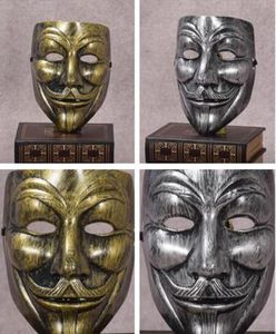 Retro -Party -Masken V für Vendetta Masken Anonymous Guy Fawkes Kostüm Kostüm Accessoire Party Cosplay Masken9425570