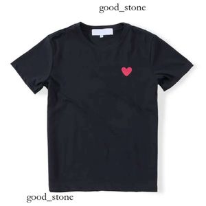 cdgsシャツの夏のメンズエスのTシャツの恐怖TシャツプレイTシャツCOMS半袖レディスエッセンシャルデスバッジガーコン刺繍ハートレッドラブDECDGSフーディー781