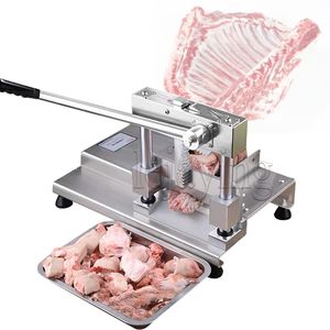 Manual Cutting Rib Machine Stainless Steel Commercial Cutting Pig's Foot Cutting Bone Machine Sawing Machine Cut Meat