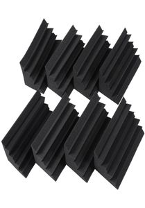 New 8 Pack of 46 in X 46 in X 95 Black Soundproofing Insulation Bass Trap Acoustic Wall Foam Padding Studio Foam Tiles 8P6286842