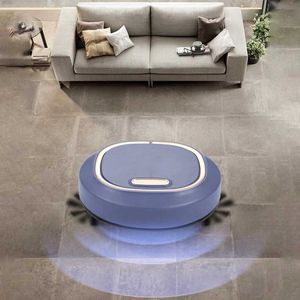 Robotic Vacuums 2024 USB Wireless Vacuum Cleaner Robot 3 i 1 Svepande Mopping Hushållsrengöring Robot golvmatta Svepare Dammsamlare J240518