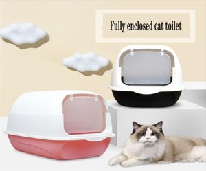 CHOOCCHI CATTO CHIUSA CATTO DEODORENTTO CATS WC di copertura rimovibile in resina ambientale Accessori per animali domestici lavabili 2203234365822