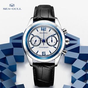 Wristwatches Seagull 2021 Men's Mechanical Manual Watch Multifunctional Sports Chronograph Business Casual Sapphire 219 311 279e