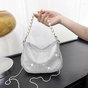 Bag Pearl Full Rhinestone Hobo HOBO Mashi