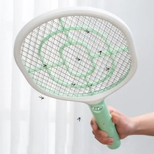 Electric Mosquito Killer USB Rechargeable Mosquito Killer Lamp Fly Swatter Trap With UV Light Bug Zapper 3000V Insect Repellent 240514