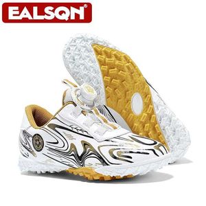 Athletic Outdoor Childrens Soccer Shoes Kids Sneakers Lace Up Football Shoes Boys Girls Non-Slip Turf Soccer Cleats Futsal Training Sneaker Y240518