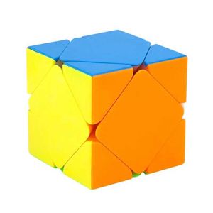 Magic Cubes Moyu Meilong Skew Magic Cucbe Classroom 3x3x3 Magic Cube Speed ​​Cube Professional Puzzle Toys for Children Games for Kids Y240518