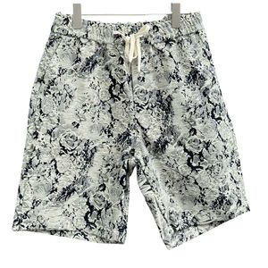 Mens women shorts Top version L Flower Tassel denim shorts trendy brand versatile Summer casual streetweat shorts sweatpant clothing