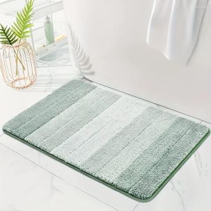 Carpets 1PC Bathroom Rugs Non Slip Ultra Soft Bath Mat Fluffy Shower Machine Washable Carpet Bedroom Living Room Door