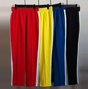 2021 MEN039S Designer Slacks Women039s Casual Rainbow Side Stripe Draw String Mode Jogging Men039s Outdoor Hosen SXL2567759