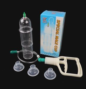 Andra massageföremål 1SET MANA EVENTING VACUUM CUPPING PENIS PUMP EXENDER ERECtion Device Toys For Men Body Massager Health Car8585125