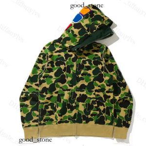 shark Designer Mens Hoodie Full Zip Up Woman Camouflage Jacket Hoody Hooded Sweatshirt Man Womens Sweater Long Sleeve Tech Fleece Cardigan bapessta hoodie 240