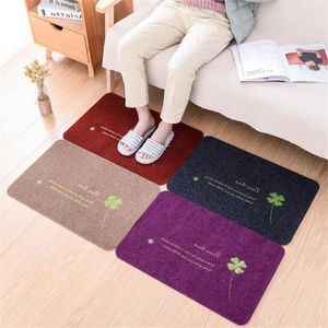 Bath Mats 1PC Bathroom Toilet Mat Carpet Non-slip Floor Pad Rug Home Decoration Balcony Entrance Doormat Foot Pads Rugs 38 58cm