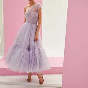 Runway Dresses Delicated Women Gaze Prom Dress Princess Swtheart Tulle Te Length Party Dresses Summer Wedding Party Gown Graduation Dresses T240518