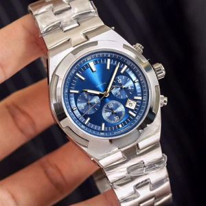 Nowy zagraniczny 5500V 110A-B148 stalowa obudowa niebieska tarcza A2813 Automatyczna męska zegarek stal nierdzewna bransoletka zegarki 7 kolorów TimeZonewat283e 315W