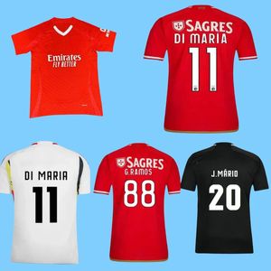 23 24 25 Di Maria Rafa Benficas Futbol Formaları Futbol Gömlek Petar Musa Fredrik Aursnes David Neres Antonio Silva Alex Ander Bah Orkun Jersey 24 25 Erkek Çocuk