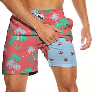 Lu Men Shorts Summer Sport Workout Men Swim Trunk Quick Dr Swimwear Bathg Suit Swimmg Boar Short Ault