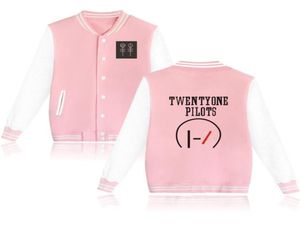 Whole Twenty One Pilots Baseball Jacket For Couple 21 Pilots Band Fans Womens Winter Jacket And Coats 4XL4680669