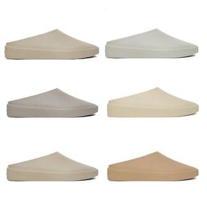 Designer Kalifornien Slip-On Original Sandals tofflor Designers dimma Sliders Women Almond Oat Cream Betong Cement Extralight 2024 Nytt mode
