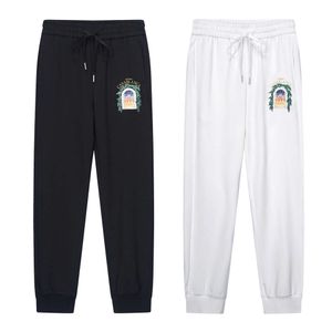 Casablanca shorts masculinos outono e inverno novas marcas de moda Starry Castle Letter imprimindo calças esportivas casuais designer Casa Blanca XO3Z