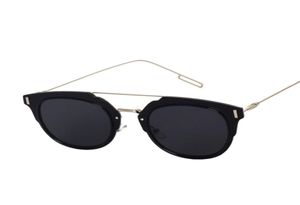 Роскошные винтажные круглые солнцезащитные очки женщин -дизайнерские бренды для кошачьих глазных солнцезащитных очков солнцезащитные очки для женщин женские женские солнцезащитные очки Mirror7138598