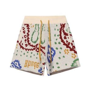 Niestandardowe męskie w stylu High Street Spring Summer Knit Shorts Oddychające 100% bawełniane żakardowe spodnie Jogger Knitwear Pants ODM