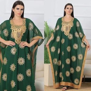 Ethnic Clothing Abaya Eid Party Muslim Women Boubou Long Maxi Dress Turkey Dubai Saudi Kaftan Islamic Arab Robe Caftan Jalabiya