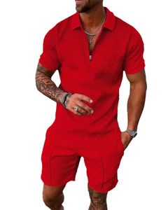 Summer Casual Man Clothing Fashion Outfits Streetwear Men Tracksuits Set Vintage Short Sleeve T Shirt Shorts 2 Piece Sports Suit tracksuit Hawaii shirt set
