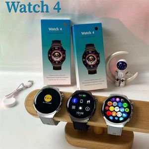Assista 4 Smart Watch HD Screen Round Touch Bluetooth Call Dial personalizado Multi Sports Clock Tracker Fitness Pulset Smartwatch