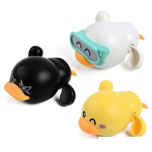 Bath Toys Cute Baby Clockwork Toy Little Yellow Duck Children Boys Girls Playing In The Water Bathroom Set Combination 1107 Drop Deliv Otwot
