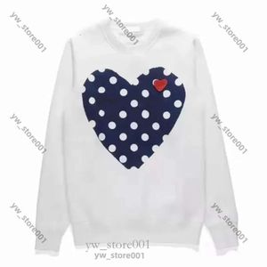 Designer Men's Commes Des Garcons Hoodies Sun Tide Love Badge Pullover Cotton Commes Des Garcon Hoodie Women's Long Sleeve Crew Neck Top Dress 774c