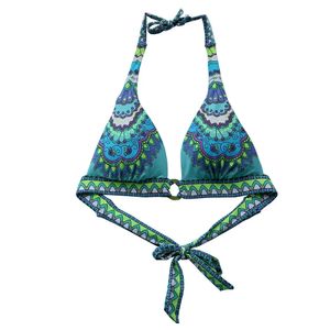 Womens sexy bikini top triangle bikini green swimsuit mixer top designer beach suit brand swimsuit girl swimsuit 240509