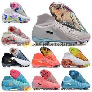 Presentpåse barn barns hög fotled fotbollsskor Phantoms Luna Elite FG Cleats Neymar GX 2 Youth Boy Girl Soccer Shoes Athletic Outdoor Trainers Botas de Futbol