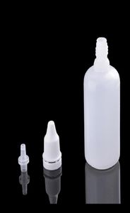 In tutto 10 pezzi di plastica portatile in plastica portatile riempimento vuoto bottiglie di contagocce per occhio deposito liquido per occhio 5ml10ml15ml20ml30ml50ml1777114