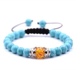 Beaded Double Crown Flower Woven Bracelets For Men And Women Meaning Identity Symbol Queen Temperament Fashion Bracelet Gift Drop De Dhmb5