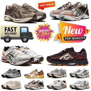 Top Gel NYC Marathon Running Shoes 2024 best quality Designer Oatmeal Concrete Navy Steel Obsidian Grey Cream White Black Ivy Outdoor Trail Sneakers
