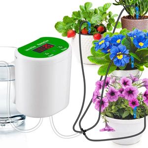 En intelligent tidsbestämd automatisk blomstervattenpott med lat vatten droppvatten Sippel Applicator Gardening Green Plant 240514