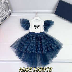 Women's T-shirt High-end Children's Clothing, Summer Product, Small Flying Sleeve Dress, Pure Cotton Fabric, Foreign Style, Smooth, Soft, Not Tied