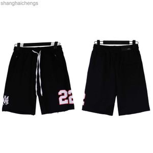 1to1 Original Amirirs shorts pants for men high quality trend letter New sports drawstring shorts for spring and summer casual fashion label